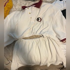 Two piece one of a kind FSU game day set